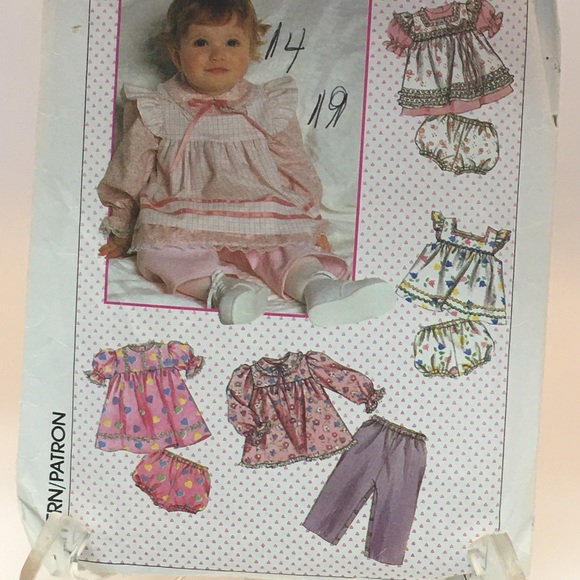 Bundle of (4) Infant/Babies Sewing Patterns - Picture 2 of 10